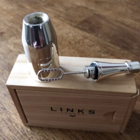 NIB Links of London Vintage Silver Plated Champagne Bubble Blower - Picture 2 of 6